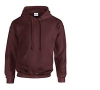 Gildan Sweatshirt mit Kapuze Heavy Blend S,1x Maroon & 1 HLKauf Block