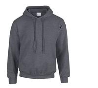 Gildan Sweatshirt mit Kapuze Heavy Blend XL, 1x Dark Heather & 1 HLKauf Block