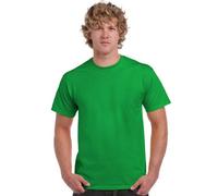 Gildan T-Shirt, Baumwolle, für Herren, kurze ärmel, Rundhals-Ausschnitt, stylisch Gr. XXL, Grün - Irish Green