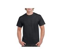 Gildan T-Shirt f r Erwachsene, schwere Baumwolle, Stil G5000, Multipack, Schwarz (1 St ck), XL