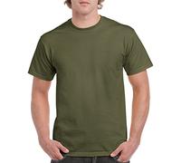 Gildan T-Shirt f r Erwachsene, Ultra-Baumwolle, Stil G2000, Multipack, Milit r, Gr n, L