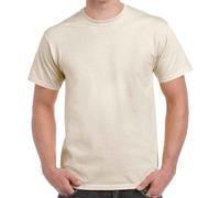 Gildan Unisex T-Shirt G5000 Heavy Cotton Kurzarm Rundhals Natur XL
