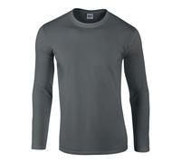 G64400 Gildan T-Shirt Langarm Softstyle® Charcoal (Solid) XXL