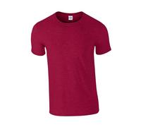 G64000 Gildan T-Shirt mit schmalerem Schnitt in Schulter und Ärmeln Softstyle® T- Shirt Antique Cherry Red (Heather) XXL