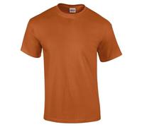 G2000 Gildan T-Shirt Kurzarm Rundhals Ultra Cotton Texas Orange S