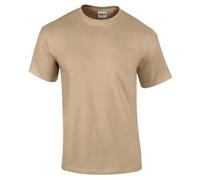 Gildan Unisex Ultra Cotton Adult T-Shirt Tshirt, Hellbraun, S