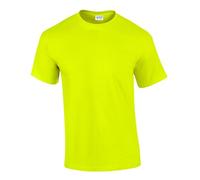 Gildan Unisex Ultra Cotton Adult T-Shirt Tshirt, Sicherheitsgrün, 4X-Large