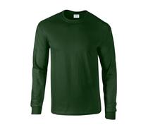 G2400 Gildan T-Shirt Langarm Rundhals Ultra Cotton Forest Green L