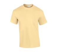 Gildan T-Shirt Ultra Cotton – Kurzarm Rundhals Vegas Gold Größe S
