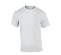 Gildan Unisex T-Shirt Ultra Cotton G2000 Kurzarm Rundhals Weiß 3XL