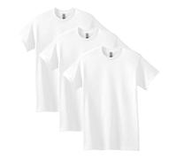Gildan Uni-Erwachsene Schwerer Baumwolle, Stil G5000, Multipack T-Shirt, Weiß (3er-Pack), 3X-Groß