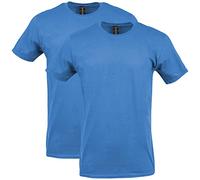 Gildan Uni-Erwachsene Softstyle Cotton, Style G64000, Multipack T-Shirt, Saphir (2er-Pack), XX-Large
