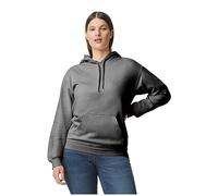 Gildan Unisex Adult Softstyle Fleece Midweight Hoodie (M) (Charcoal)