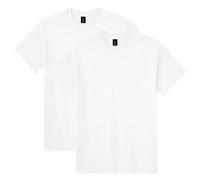 Gildan Unisex-Erwachsene DryBlend, Style G8000, Multipack T-Shirt, Weiß, XL (2er Pack)