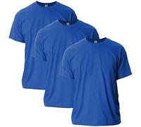 Gildan Uni-Erwachsene Ultra Cotton, Style G2000, Multipack T-Shirt, Royal (3er-Pack), S