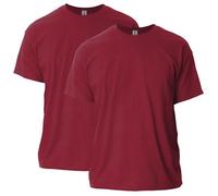 Gildan Unisex Erwachsene Ultra Cotton T-Shirt Style G2000 Multipack, Antique Cherry (2er-Pack), M