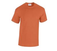 G5000 Gildan T-Shirt Kurzarm Rundhals Antique Orange (Heather) XL