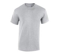 gildan Unisex Heavy Cotton Adult T-Shirt Tshirt, Sport grau, L