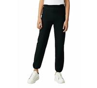 Gildan Unisex-Kinder Jogginghose für Jugendliche mit elastischem Unterteil Trainingshose, schwarz, Klein