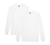 Gildan Unisex Langärmliges T-Shirt aus Schwerer Baumwolle, Stil G5400, 2er-Pack T-Shirt (2er Pack)
