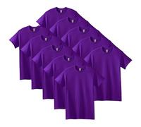 Gildan Unisex T-Shirt G5000 – schwere Baumwolle, mehrfarbig – Lila XXL