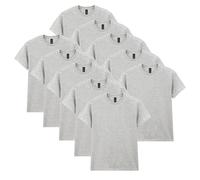 Gildan Unisex T-Shirt G5000, aus schwerer Baumwolle, mehrfarbig, Sport Grey, M