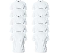 Gildan Unisex T-shirt aus Ultra-baumwolle, Stil G2000 T-Shirt, Vit, L