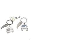 Schlüsselanhänger Auto m.Engelsflügel 51024 Metall