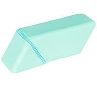 gimboo Faltbares Silikon-Etui/Organizer/Federtasche/Federmäppchen/Stifteetui/20 x 7 x 5,5 cm/Grün-Mint/Für Kinder Jungen Mädchen