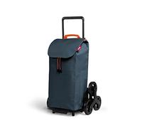 Gimi Tris Einkaufstrolley, wasserabweisende Tasche, 3-Rad-System, Fassungsvermögen: 52 Liter, Höchstlast : 30kg, Rahmen: Stahl/Kunststoff, Einkaufstasche: Polyester, Farbe Anthrazit
