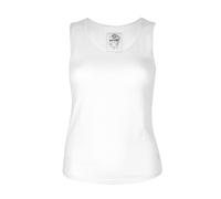 GIN TONIC Damen Basic Top L, White