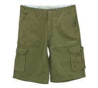 Gin Tonic, Steve, Herren Kurze Jeans Shorts Bermudas Popeline Ohne Stretch Olive W 33
