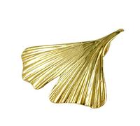 Ginkgoblatt - Goldanhänger Anhänger 375 Gold Gelbgold Halsschmuck Damen
