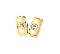 Gioiello Breil TJ4054 Kollektion Stylize, Damenohrringe aus Stahl, Kristalle, Farbe Gold, Größe 23 mit Zirkonia