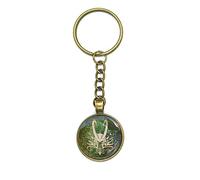 Gionatan Shop Loki Elmo des Englands Schlüsselanhänger Kristall (Bronze)