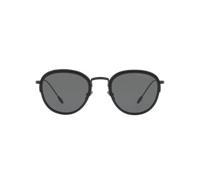 Giorgio Armani 0AR6068 300187 Metall Rund Schwarz/Schwarz Sonnenbrille, Sunglasses