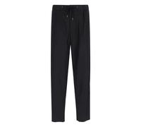 Giorgio Armani - Black Cashmere Pants With Elasticized Waist - Größe 50 - schwarz