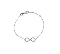 Giorgio Martello Milano - 19-17,5-16cm Armband Silber 925 rhodiniert mit Zirkonia