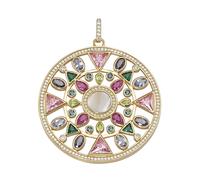 Giorgio Martello Milano Anhänger Mandala, Silber 925 4,5 cm