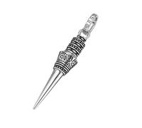 Giorgio Martello Milano Anhänger Pendel mit geschwärzten Ornamenten, Silber 925 3,5 cm