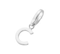 Charm Buchstabe GIORGIO MARTELLO MILANO "Buchstabe C, Silber 925" Charms silberfarben (silber) Damen (30693420-0) silber