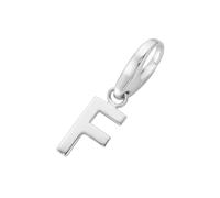 Charm Buchstabe GIORGIO MARTELLO MILANO "Buchstabe F, Silber 925" Charms silberfarben (silber) Damen (54640613-0) silber