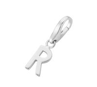 Charm Buchstabe GIORGIO MARTELLO MILANO "Buchstabe R, Silber 925" Charms silberfarben (silber) Damen (72788701-0) silber