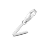 Giorgio Martello Milano - Charm Buchstabe V, Silber 925 Charms & Kettenanhänger Silber Damen