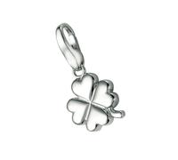Giorgio Martello Milano - Charm Kleeblatt, Silber 925 Charms & Kettenanhänger Damen