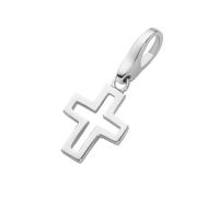 Giorgio Martello Milano - Charm Kreuz, Silber 925 Charms & Kettenanhänger Silber Damen