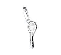 Giorgio Martello Milano - Charm Tennisschläger, Silber 925 Charms & Kettenanhänger Damen