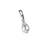 Giorgio Martello Milano Charm Tropfen, Silber 925 Schwarz Damen