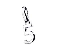 Giorgio Martello Milano Charm Zahl 5, Silber 925 Onesize Damen