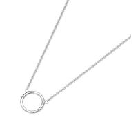 Giorgio Martello Milano Collier Kreis Anhänger, Silber 925 Silber, 45 Cm 925 Sterling Silber